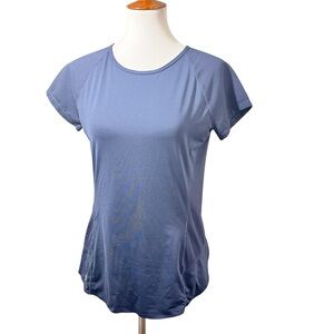 Athleta Navy Blue Workout/ Athletic Top Size S